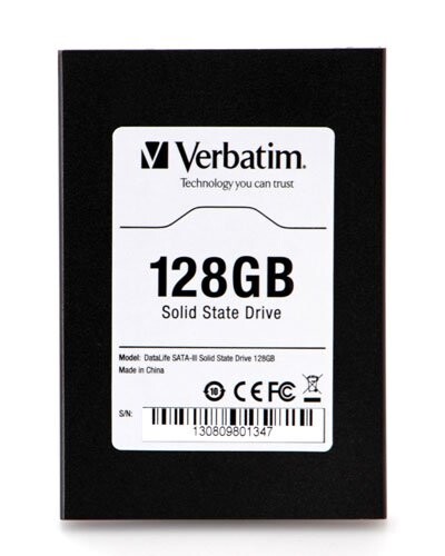 Verbatim disque dur interne SSD SATA III 2,5'' - 128 Go