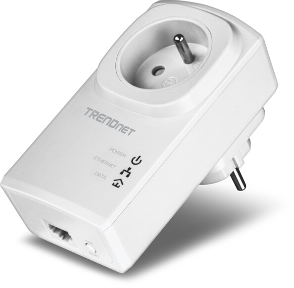 2 adaptateurs CPL 500 Mbps avec prise déportée TPL-407E2K