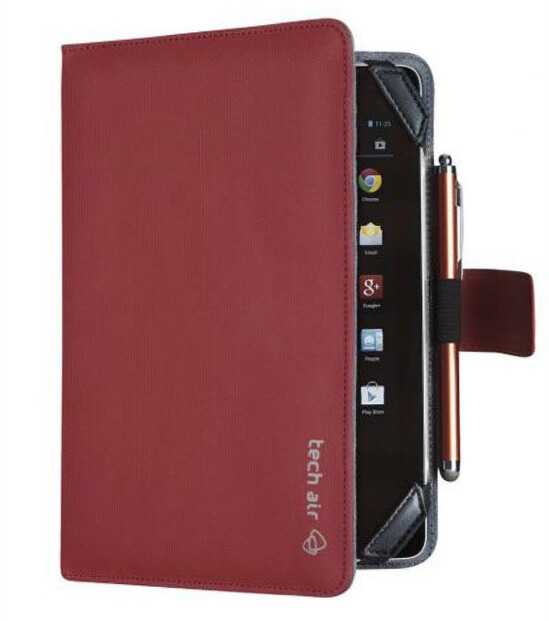 Housse folio pour tablette 8'' avec attache stylet