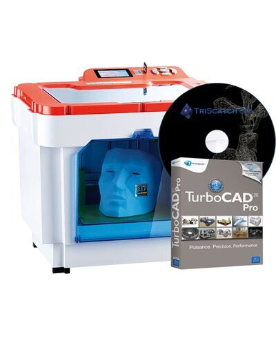 Imprimante 3D EX1 + logiciel TurboCad 20 Pro + TriScatch