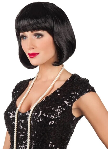 Perruque Cabaret noire