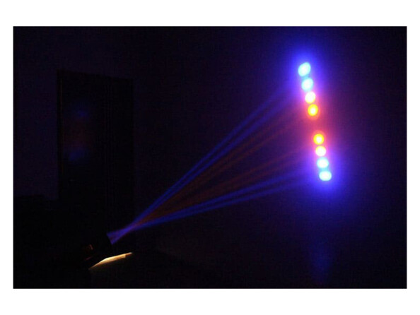 Projecteur LED à effet de lumière Moon Flower RGB