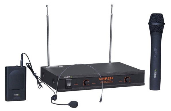 Système microphone VHF A - 2 canaux