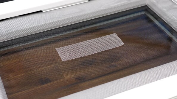 Ruban de réparation adhésif pour moustiquaire - Blanc - 4,5 m