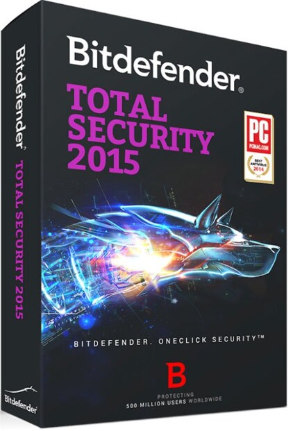Bitdefender 2015 Total Security - 2 an & 5 PC / Mac / mobile