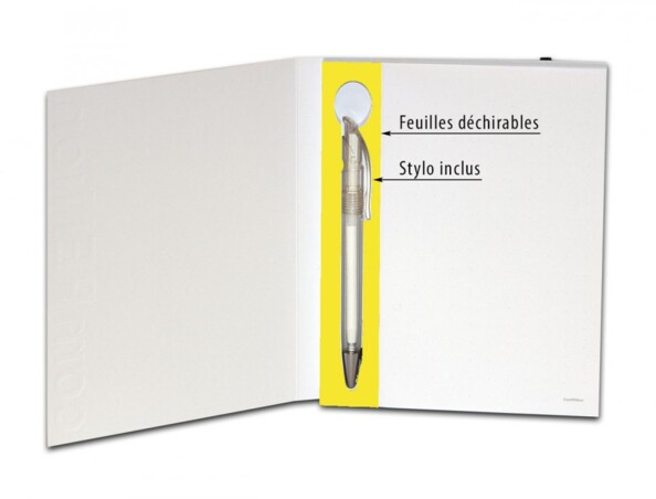 Bloc-notes A5 ''My Personal Compenion'' - Jaune