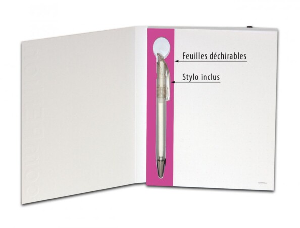 Bloc-notes A5 ''My Personal Compenion'' - Lilas