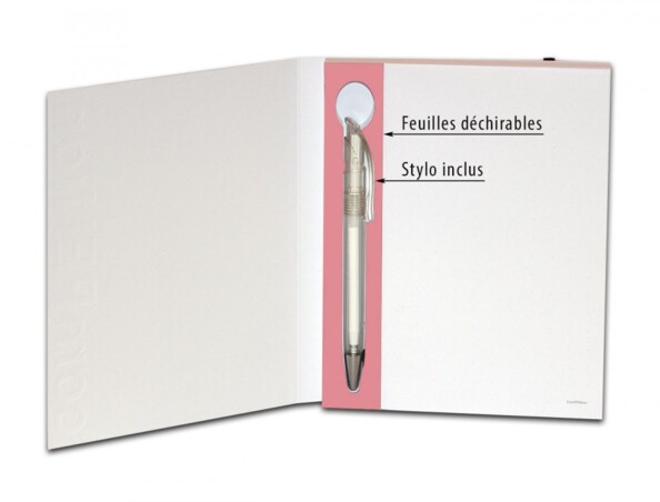 Bloc-notes A5 ''My Personal Compenion'' - Rose