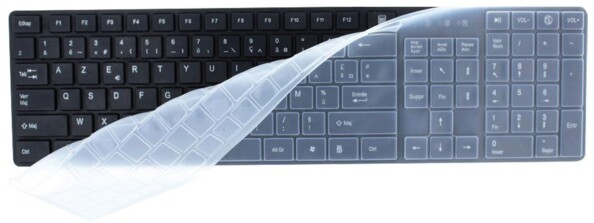 Clavier ultra-plat avec protection silicone Mobility Lab