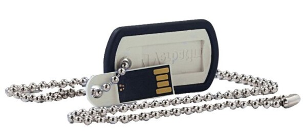 Clé USB Verbatim ''Dog Tag'' - 16 Go