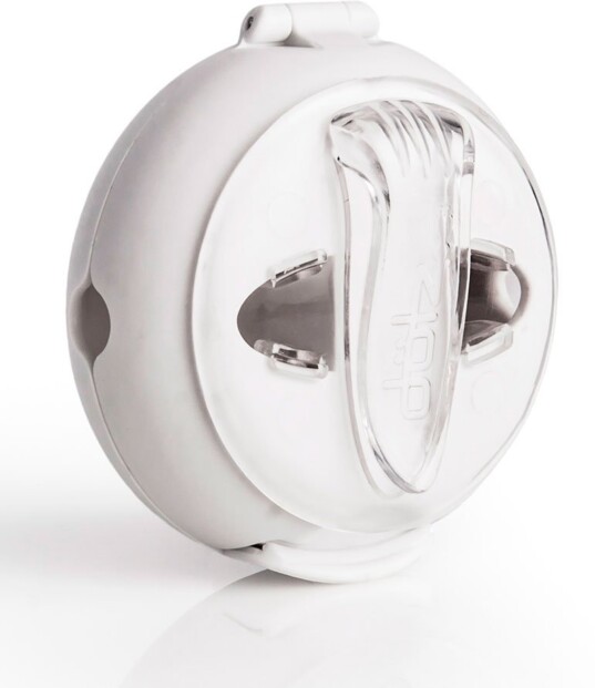 Enrouleur de câble audio - Blanc - Fermé