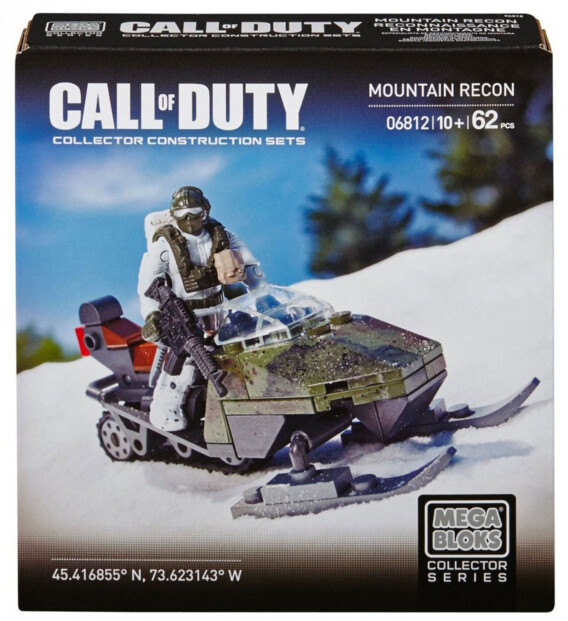 Jeu de construction Call of Duty, série Véhicules de guerre - Motoneige