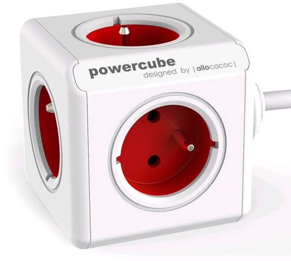 PowerCube Original - 5 prises 2P+T - avec rallonge 1,5m