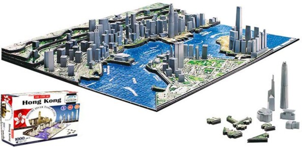 Puzzle 4D ''Métropoles'' - Hong Kong
