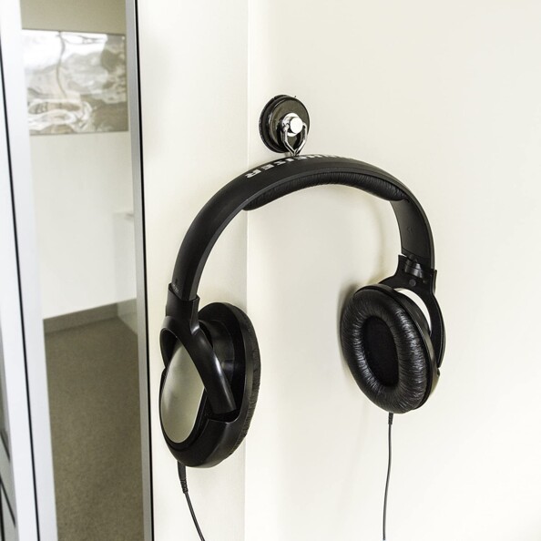 Mise ensituation de l'aimant avec un casque audio