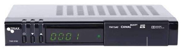 Terminal TNT Satellite HD Triax THR 9860