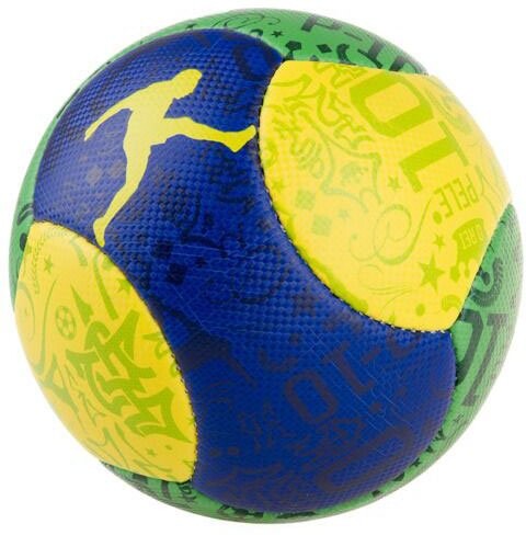Ballon de football de plage Pelé, taille 5, couleurs du Brésil, Sports  d'extérieur
