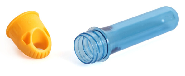 3 bouchons universels 30 mm ''Cap2go '' - avec tube 12 cm