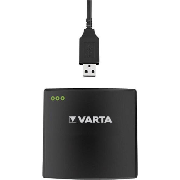 chargeur usb à piles varta avec usb detachable