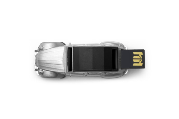 Clé USB 16 Go "2 CV" - Gris argent