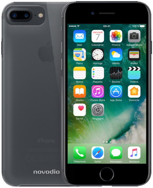 coque transparente rigide pour iphone 7 Plus novodio crystal case 7