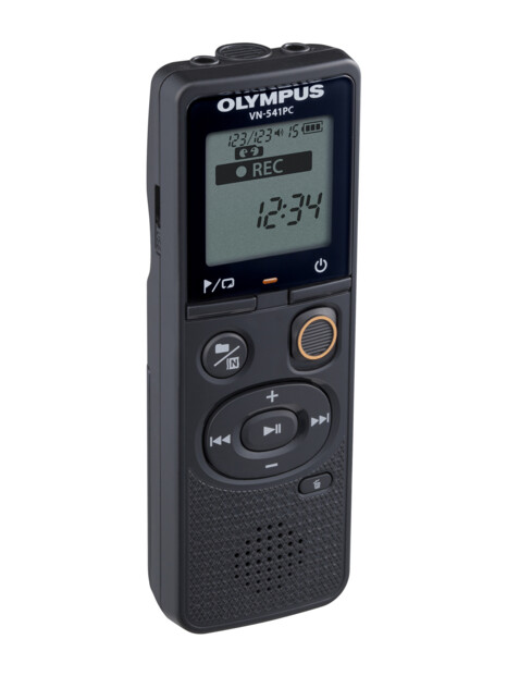 dictaphone enregistreur vocal vn-540pc olympus noir capacité 4go utilisation simple et rapide