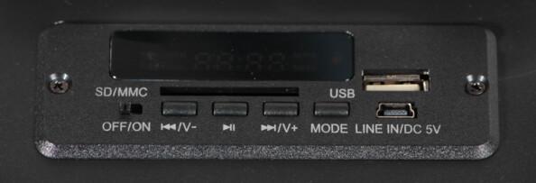 Enceinte Bluetooth cylindrique Teknofun - Rose