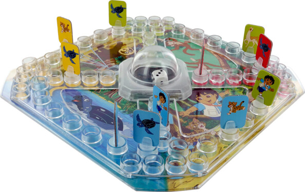 jeu de société petits chevaux t'en fais pas kimble go diego go pour enfants