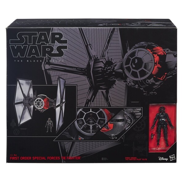 boite jouet maquette geante tie fighter new order star wars vii force awakening par hasbro black edition