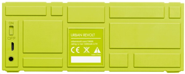 Mini enceinte bluetooth 6W Urban Revolt Streetbeat - Lime