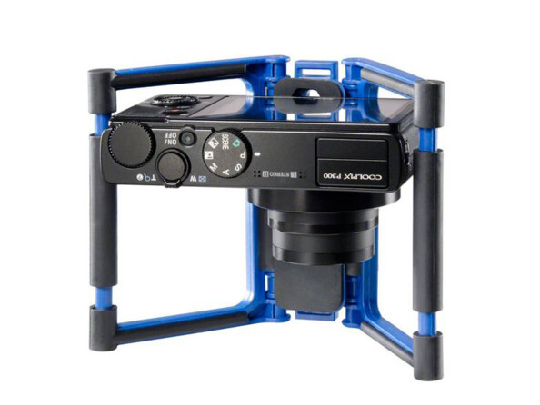 Mini trépied 3 en 1 ''Flip Cage'' Gary Fong - Bleu