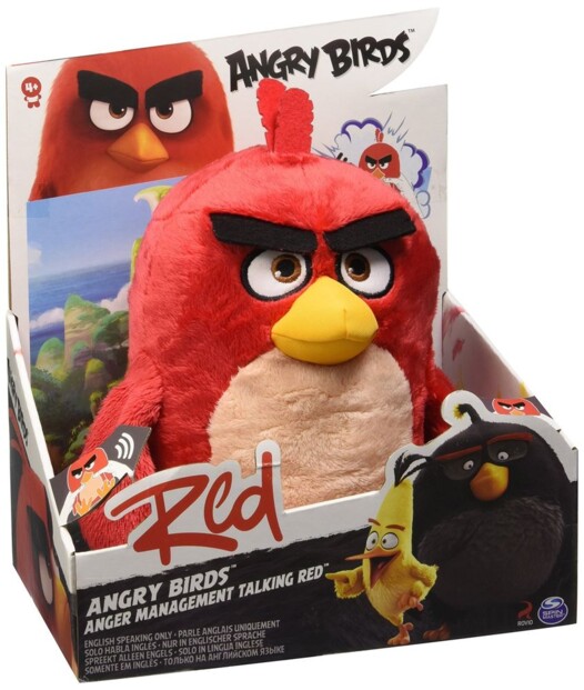 Peluche parlante Angry Birds le film - Red