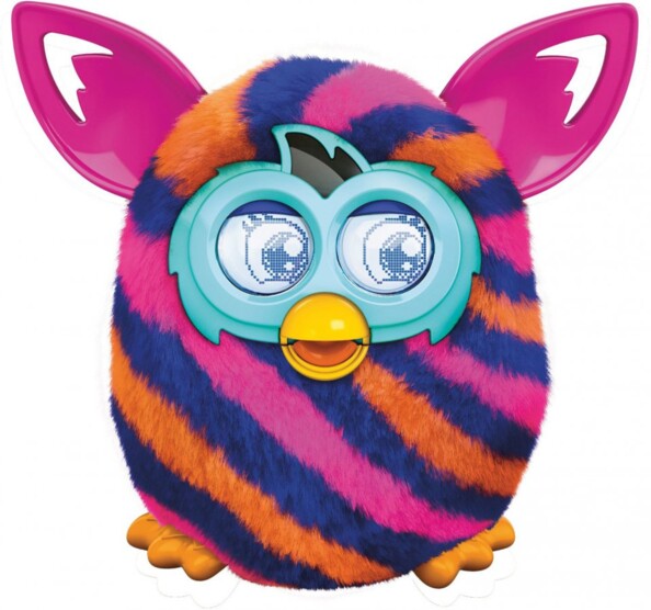 Peluche animée Furby électronique - Boom Sweet - Rayures