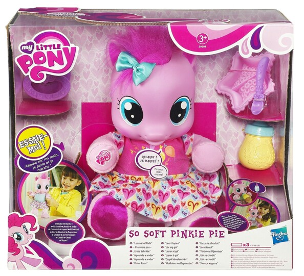Peluche parlante My Little Pony : Premiers pas de Pinkie Pie