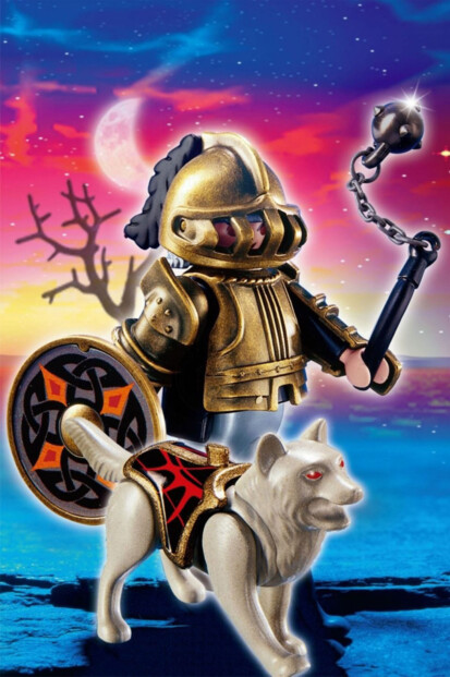 Knights : Chevalier des loups avec massue