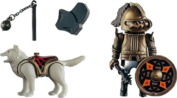 Knights : Chevalier des loups avec massue