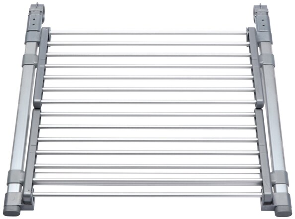 sechoir a linge avec double étendoir à 7 barres