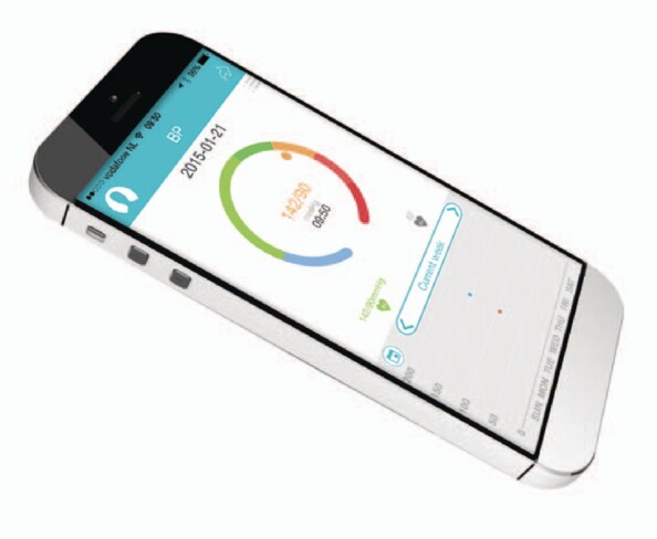 application suivi tension compatible tensiometre de poignet sans fil konig kn-bldpress30b ls810b