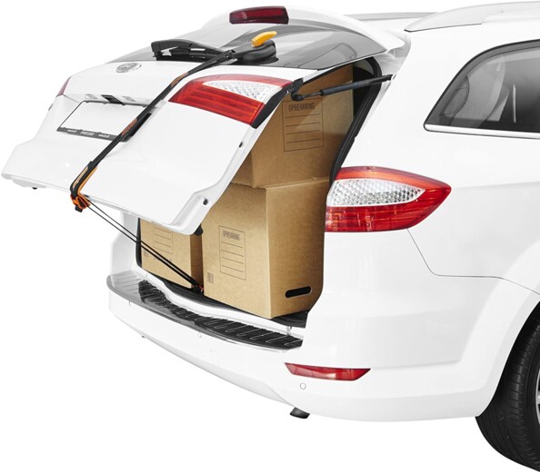 ventouse avec sangle pour coffre de voiture surchargé easystrap