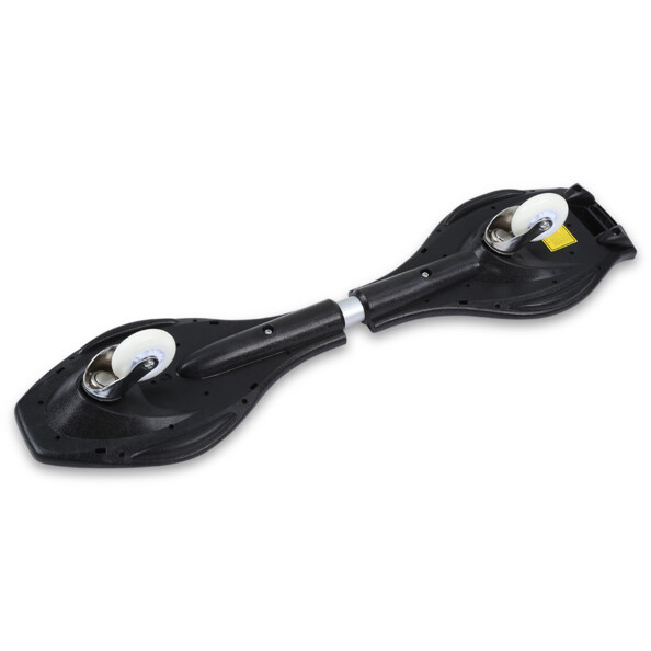 dessous du skateboard deux roues en ligne sans pousser waster board razor ripstik snake