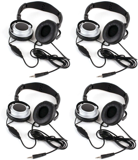 4 casques audio filaires Mr. Strand SH-800