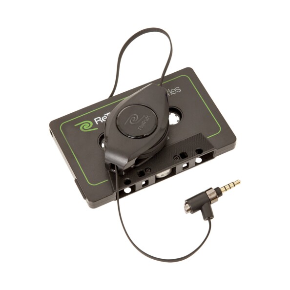 adaptateur filaire pour lecteur de cassette audio autoradio avec micro pour mains libres