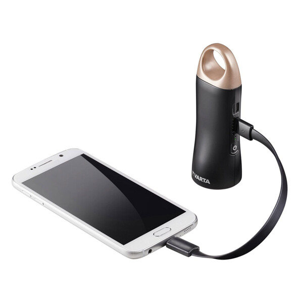 Batterie USB 2600 mAh avec Alarme personnelle 100dB