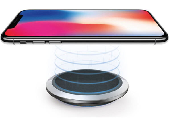 chargeur sans fil à inductio iq qi charger novodio pour iphone 8 x et samsung Galaxy S