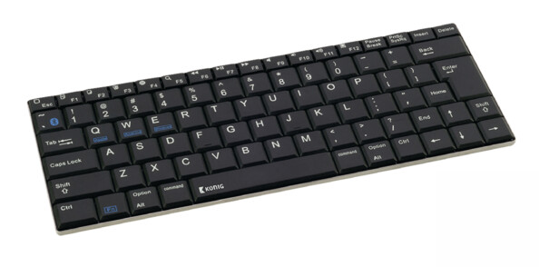 mini clavier sans fil bluetooth pour tablettes raspberry androidbox mini pc konig cskbbt200fr