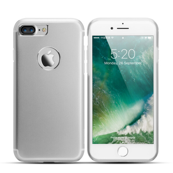 Coque en aluminium pour iPhone 7+ / 8+ - Argent