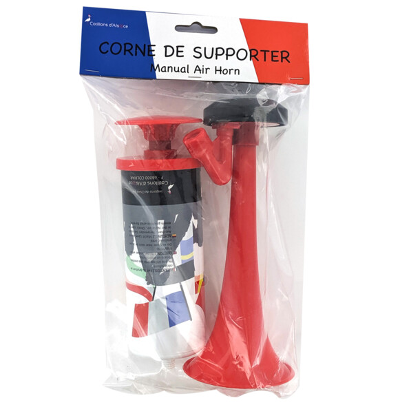 Pack De 3 Cornes De Brume Manuelles Tianher - Klaxon à Pression Portable Pour Stade, Fêtes Et Événements Sportifs