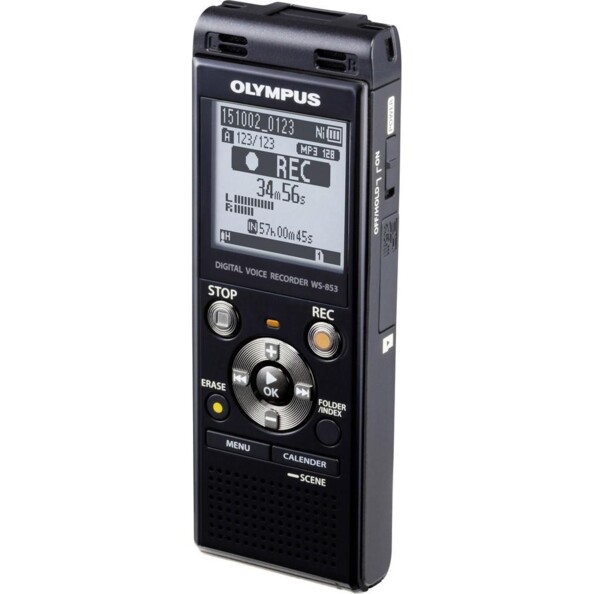 Dictaphone numérique Olympus WS-853 + Dragon Recorder Edition 12