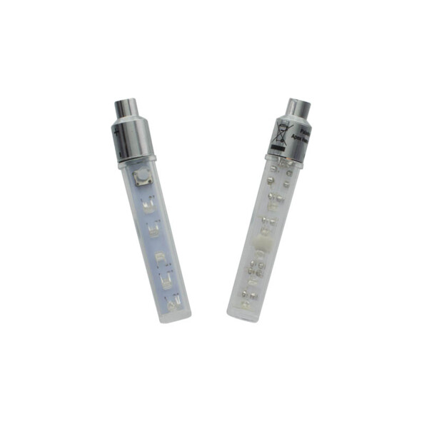 Lumière LED sur valve de roue pour vélo