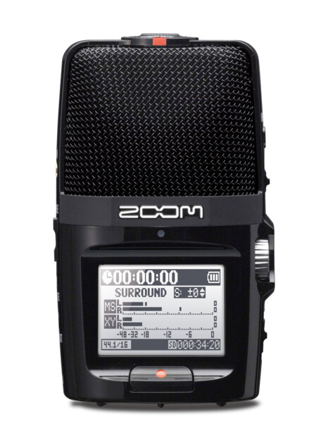 micro enregistreur hautes performances professionnel Zoom H2N 5 micros cardioide mid side